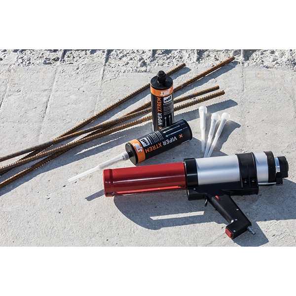 Résine de scellement chimique SPIT VIPER XTREM - cartouche de 280 ml + 2 buses