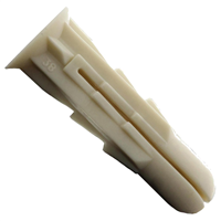 Cheville plastique universelle pour matériaux creux et patte à vis - Arpon PAV Spit - 8 x 30 mm - grappe de 100