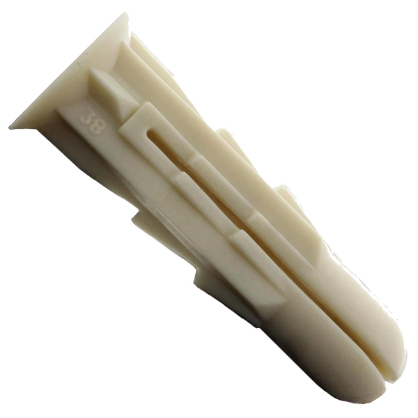 Cheville plastique universelle pour matériaux creux et patte à vis - Arpon PAV Spit - 8 x 30 mm - grappe de 100