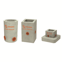 SOCLE BETON BORNE ELEC.UNIMI HPC