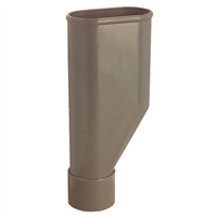 Entonnoir double pour évacuation de machine à laver - Matière ABS