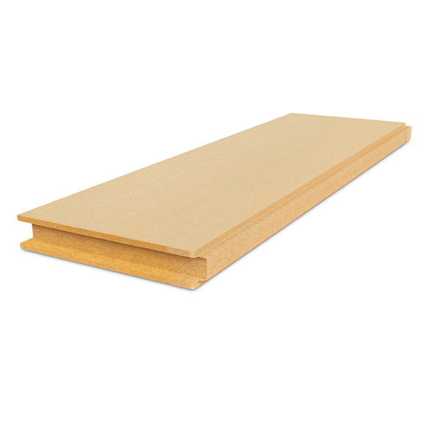 Panneau isolant en fibre de bois pour sarking toiture et mur ossature bois - STEICOtherm Dry - Rainures/languettes - 1,88 m x 0,60 m - ép. 80 mm