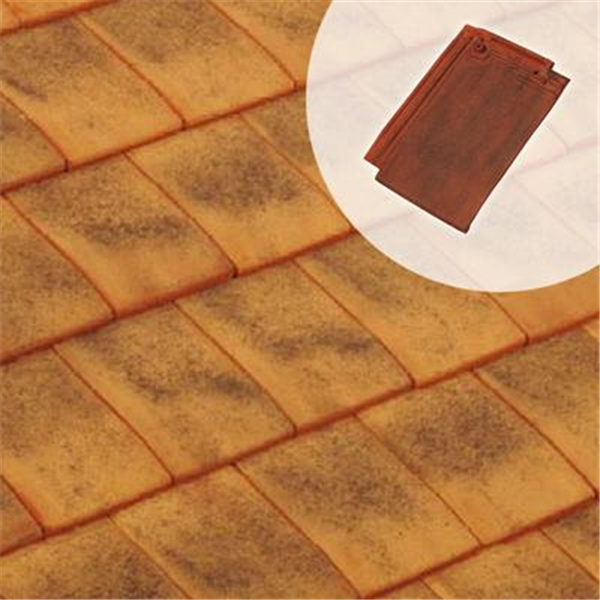 Tuile petit moule en terre cuite - Giverny PV - Sablé Champagne