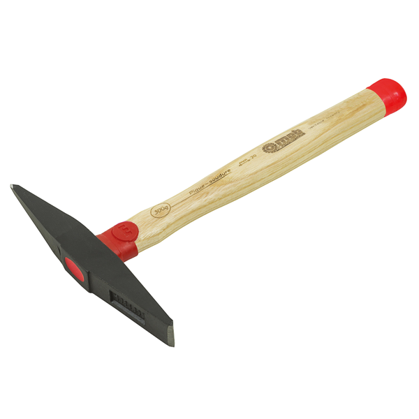 Marteau à piquer de soudeur - Mob - avec manche hickory - 300g