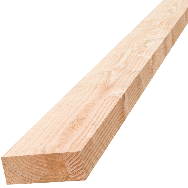 Bastaing en Douglas traité classe 2 - bois de charpente - 150 MM x 75 MM - longueur 5,00 M