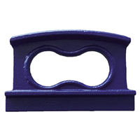 Fer à marche en fonte Obra pour finition béton largeur 13,5 cm