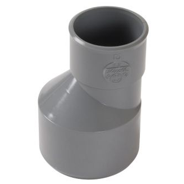 Réduction extérieure excentrée PVC - mâle/femelle - Ø 63/40 mm