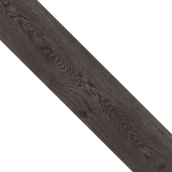 Lame vinyle imitation parquet rigide à clipser avec sous-couche intégrée - 122,0 CM x 18,0 CM - ép. 5,50 MM - Black