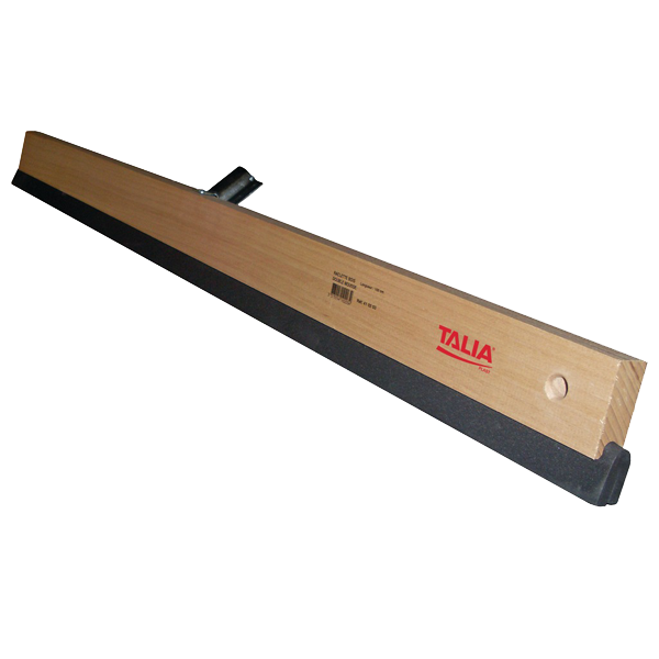 Raclette de carreleur Taliaplast avec monture en bois et lame double en mousse - longueur 100,0 CM