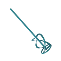 Turbine de malaxage Collomix MK pour matériaux souples/lourds - emmanchement R14 - Ø 120 MM - Longueur 590 MM