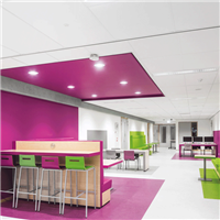 Dalle plafond acoustique minérale blanche - AMF Thermatex Acoustic - bords feuillurés T15/90 - 600 x 600 cm - ép. 19 mm