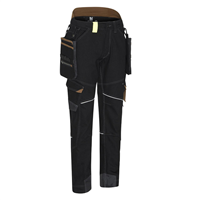 Pantalon de travail multipoches - Vicente North Ways - Noir/Camel - taille 52