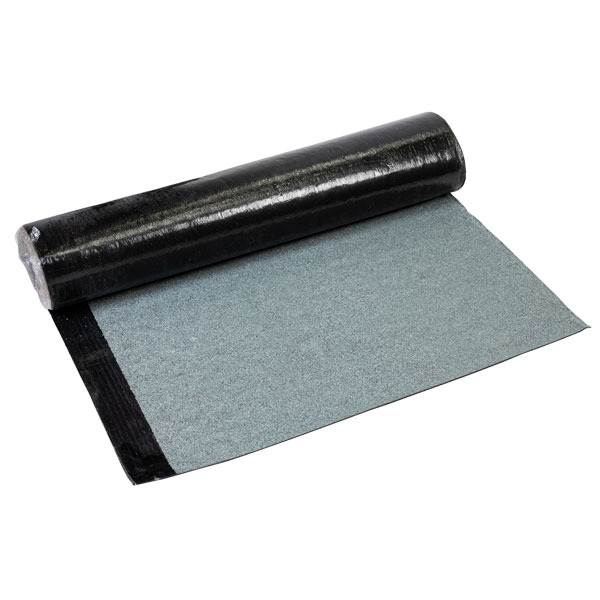 Membrane d'étanchéité seconde couche finition ardoisée grise pour toiture-terrasse - HYRENE 40 FP AR - 1 m x 6 ml