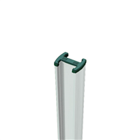 Chapeau pour poteau Easyclip Vert RAL 6005