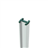 Chapeau pour poteau Easyclip Vert RAL 6005