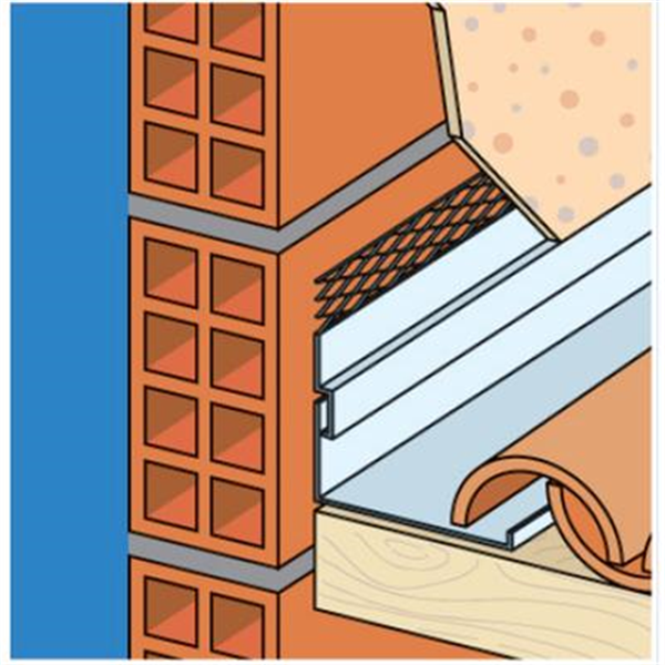 Solin couloir en alu zinc (seul)