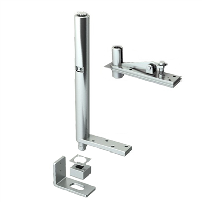 Pivot ferme-porte invisible Mantion - Ouverture droite - Capacité 85 Kg - Vantail 1m x 2m - Acier