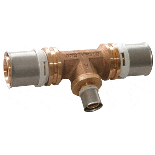 TE 75-40-75 SORTIE CENTR. RED. - LAITON POUR SYSTEME MULTICOUCHES  *867.75.380*