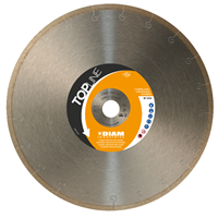 Disque diamant pour carreau en grès cérame pleine masse - Ø 350 mm - alésage 25,4 mm - Diam Industries