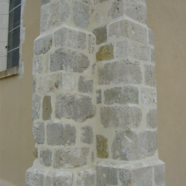 Enduit de parement décoratif à grain moyen PRB Belle Époque - 015 Ton Pierre - sac de 25 kg