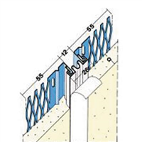 Couvre joint plat de dilatation