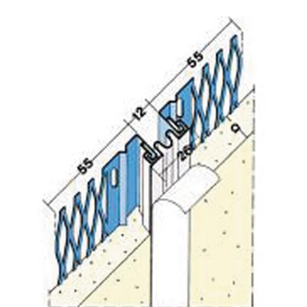 Couvre joint plat de dilatation