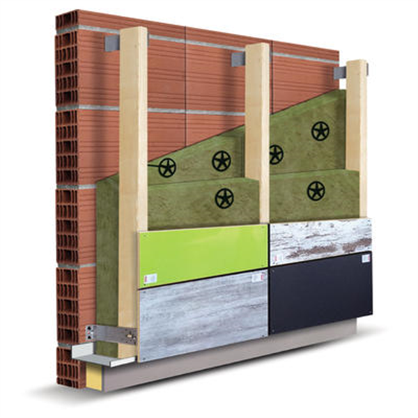 Rouleau laine de verre pour murs par l'extérieur - Façade 35 R - R=4,00 m².K/W - 4,30 M x 0,60 M - ép.140 MM