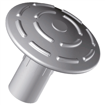 Clou podotactile à sceller en acier zingué - Dinaclou Dinac - diamètre 25 MM - hauteur  - Sachet de 250 clous