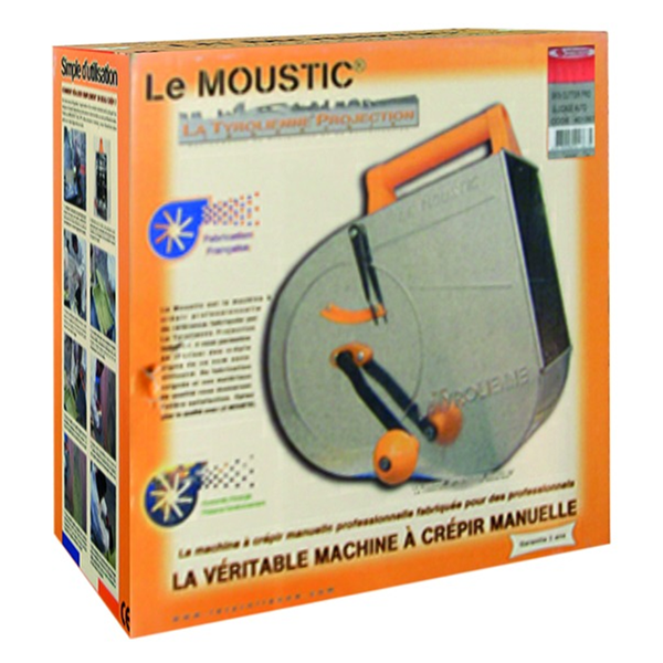 Machine à crépir manuelle "Le moustic" Taliaplast pour gauchers ou droitiers