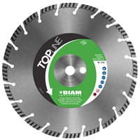 Disque diamant crénelé pour granit et pierre naturelle Ø230 mm x 22,23 mm - Diam Industries