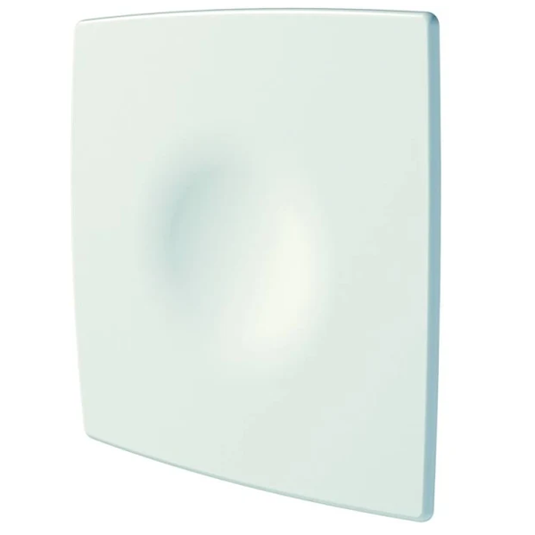 Façade pour bouche de ventilation autoréglable - Ø 80, 100, 125 mm - Blanc