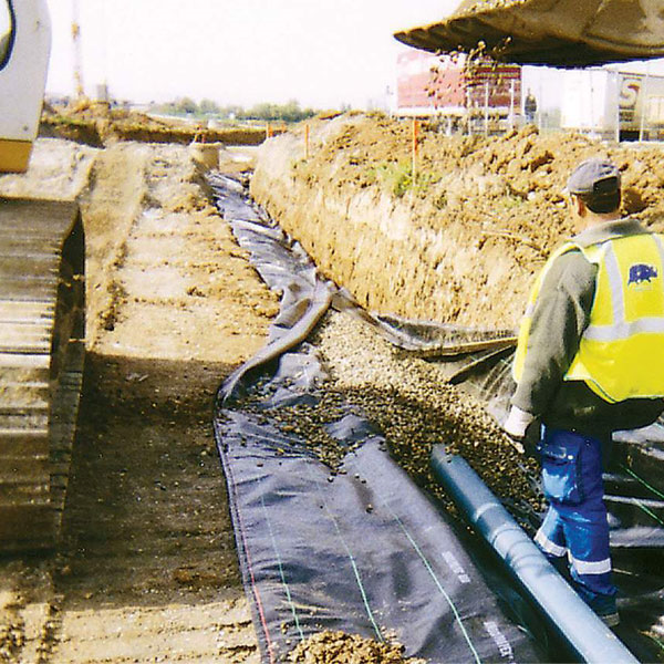 Géotextile de séparation tissé Meca 16 - Rouleau 5,15 m x 220,00 m