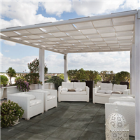 Carrelage sol extérieur effet pierre série Concretech Edilis - Tribeca - 60 cm x 60 cm - ép.20 mm