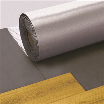 Sous-couche ISOLSOUND ALU® mousse EVA sous parquet/stratifié - 1 Mx15 M ép. 2 MM