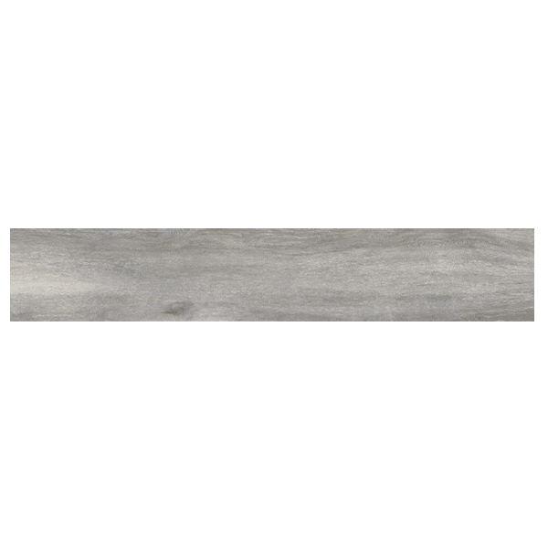 Plinthe carrelage effet bois en grès cérame émaillé - Pecan - 59,6 CM x 7,2 CM - Gris