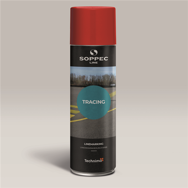 Le tracing standard rouge 500ML  s'utilise pour délimiter les surfaces