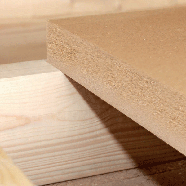 Panneau fibre de bois Agepan DWD Protect - Contreventement, Pare-Pluie et Sous-Toiture - 2800 x 1196 mm - ép.16 mm - bord droit