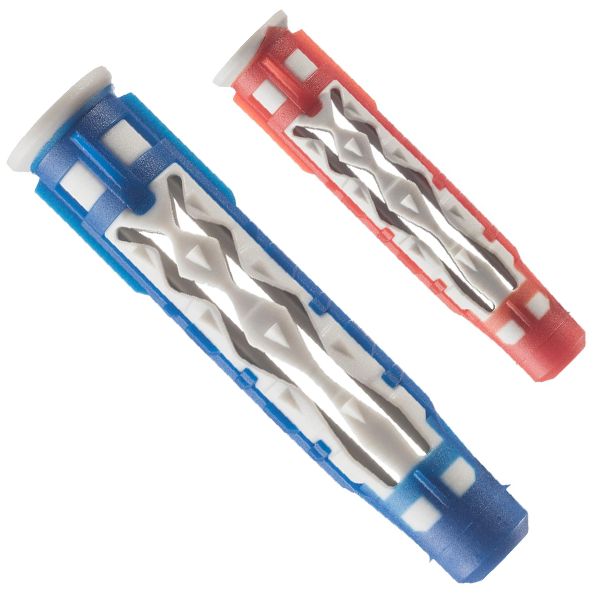 Cheville bi-matière universelle Spit Colortech sans vis - 6x35 et 8x50 mm - bidon de 300