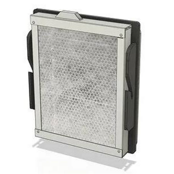 PORT FILT.CBI PE CADR ET TOIL INOX