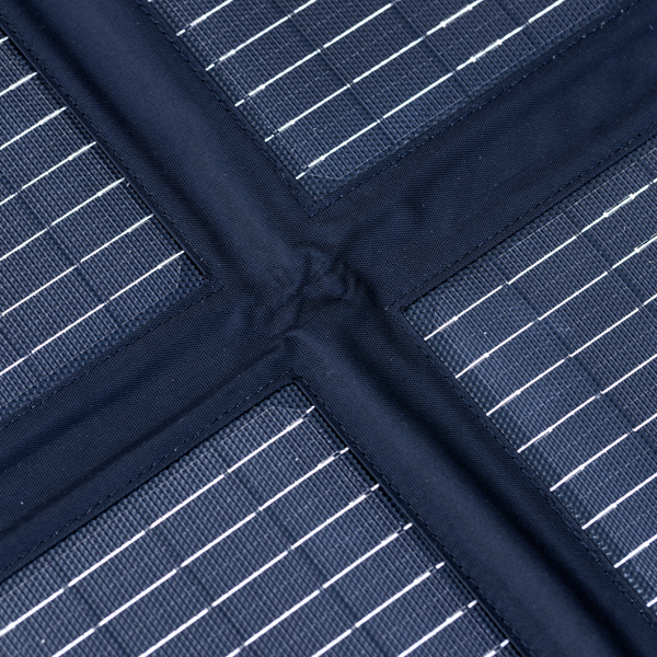 Panneau solaire pliant IZYWATT Orium - capacité 400W - avec adaptateur MC4 sacoche de transport et câble de 2 mètres