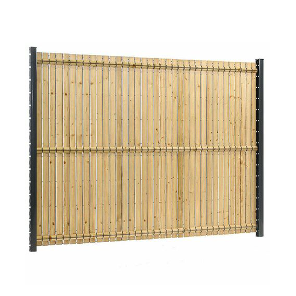 Lame occultante pour panneau rigide - Lixo Bois Dirickx - Bois traité - Hauteur 1,50 m - Lot de 45