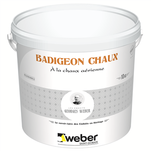 Badigeon traditionnel à la chaux aérienne Weber
