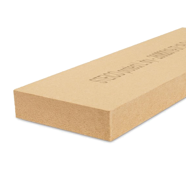 Panneau isolant fibre de bois support d'enduit pour murs maçonnés et bois massif - STEICOprotect L dry - 1200 x 400 mm - ép. 180 mm