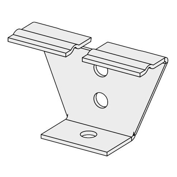 Attache de suspente AC208 sous tous profils PLP pour tige filetée diamètre 6 mm - sachet de 100