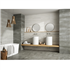 Faïence murale effet '"béton" CUSSET - Perla 20 CMx60 CM