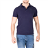 Polo homme manches courtes en tissu respirant - Polage Rica Lewis - Marine effet vintage - Taille L