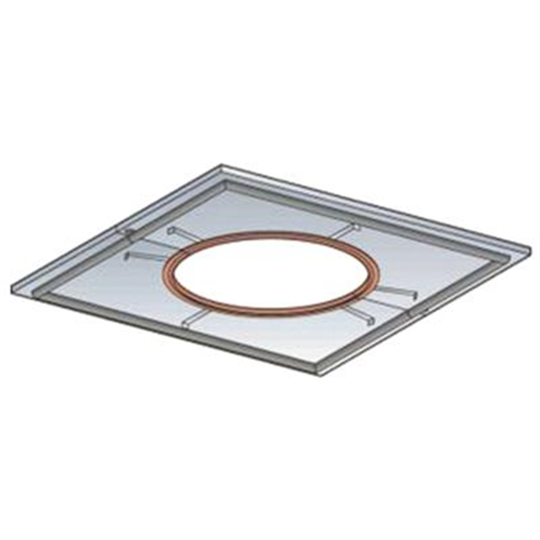 Plaque distance de sécurité étanche