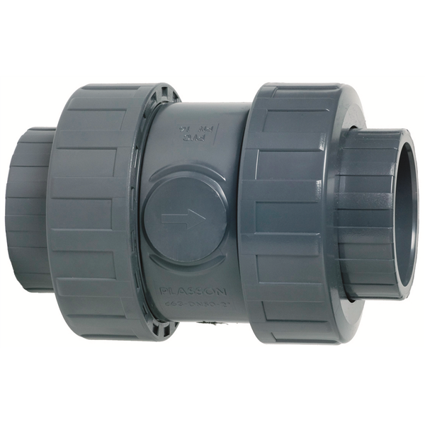 CLAPET DE RETENUE PVC A COLLER EPDM D25