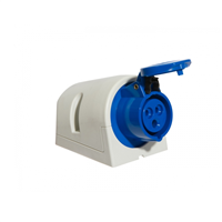 Socle mural avec boîtier 230 v 3 broches 16 a