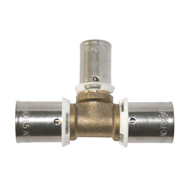 Té réduit à sertir - PER Ø16-Ø20-Ø16